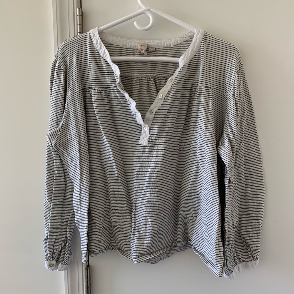 Anthropologie Striped Long Sleeve